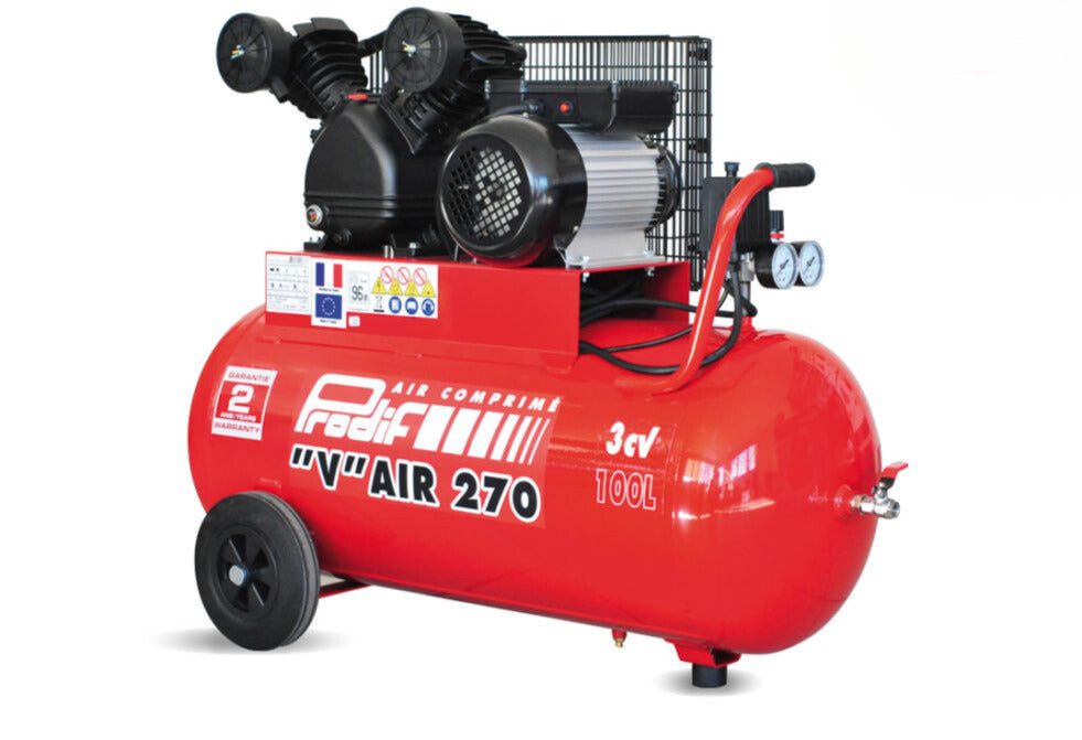 Compresseur 100 Litres 3CV Eco — Monophasé