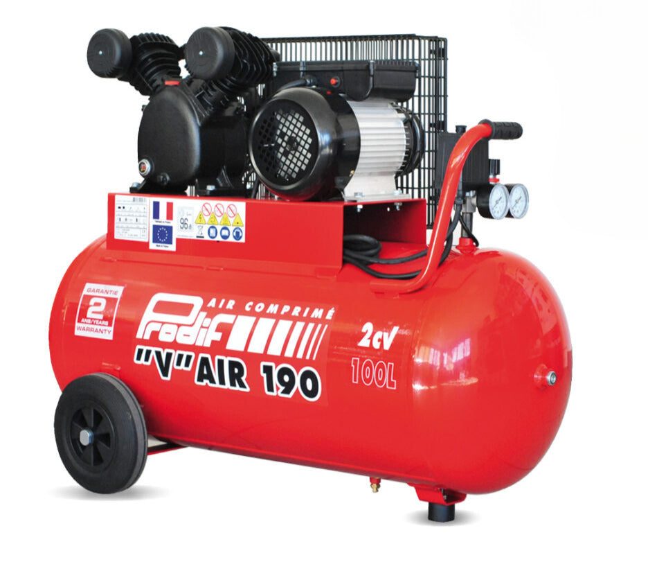 Compresseur 100 Litres 2CV Eco — Monophasé