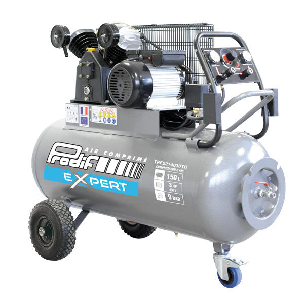 Compresseur 150 Litres 3CV 400V Prodif Triphasé — Triphasé