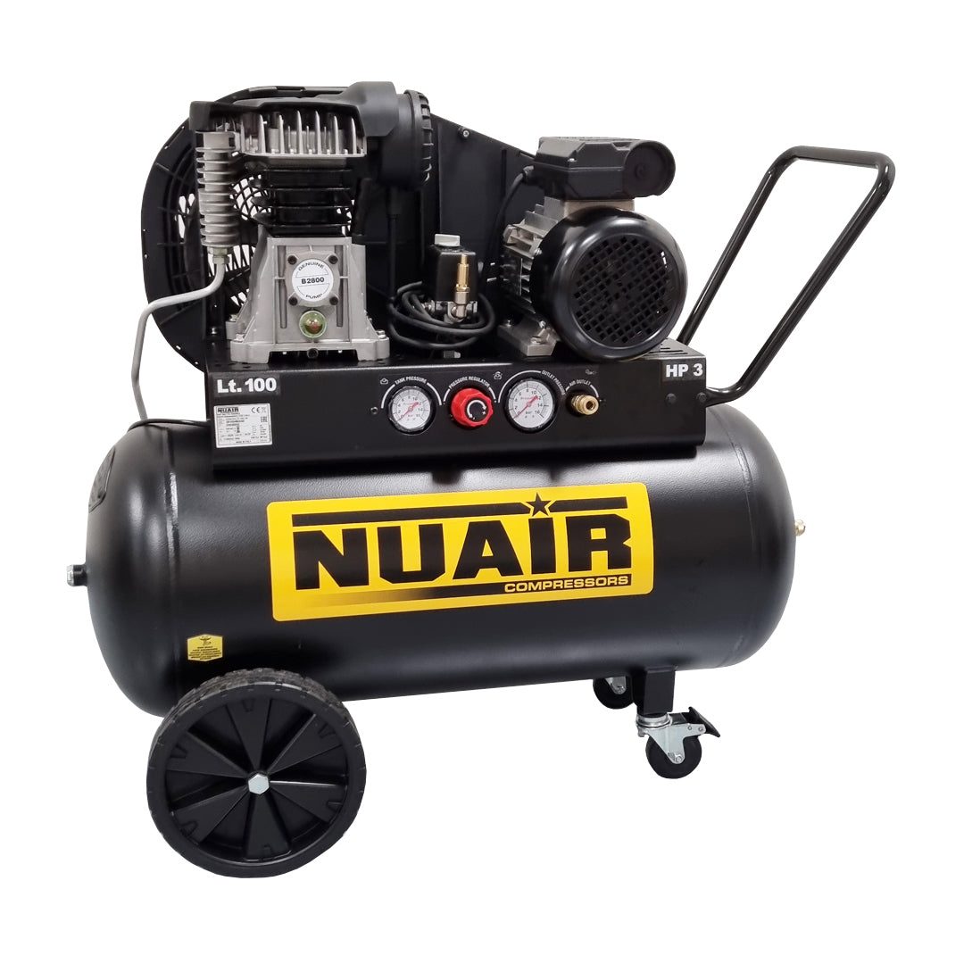 NUAIR 100L 3CV TECHPRO SILENCIEUX — Monophasé