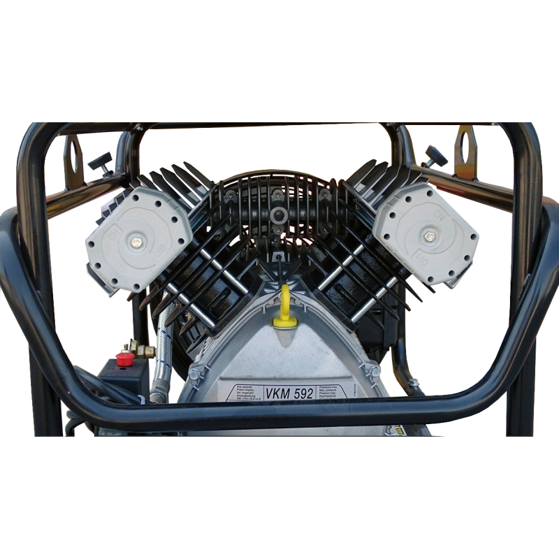 Warrior BUILDAIR/592 - Compresseur à pistons lubrifié 4 CV — Monophasé — photo 3
