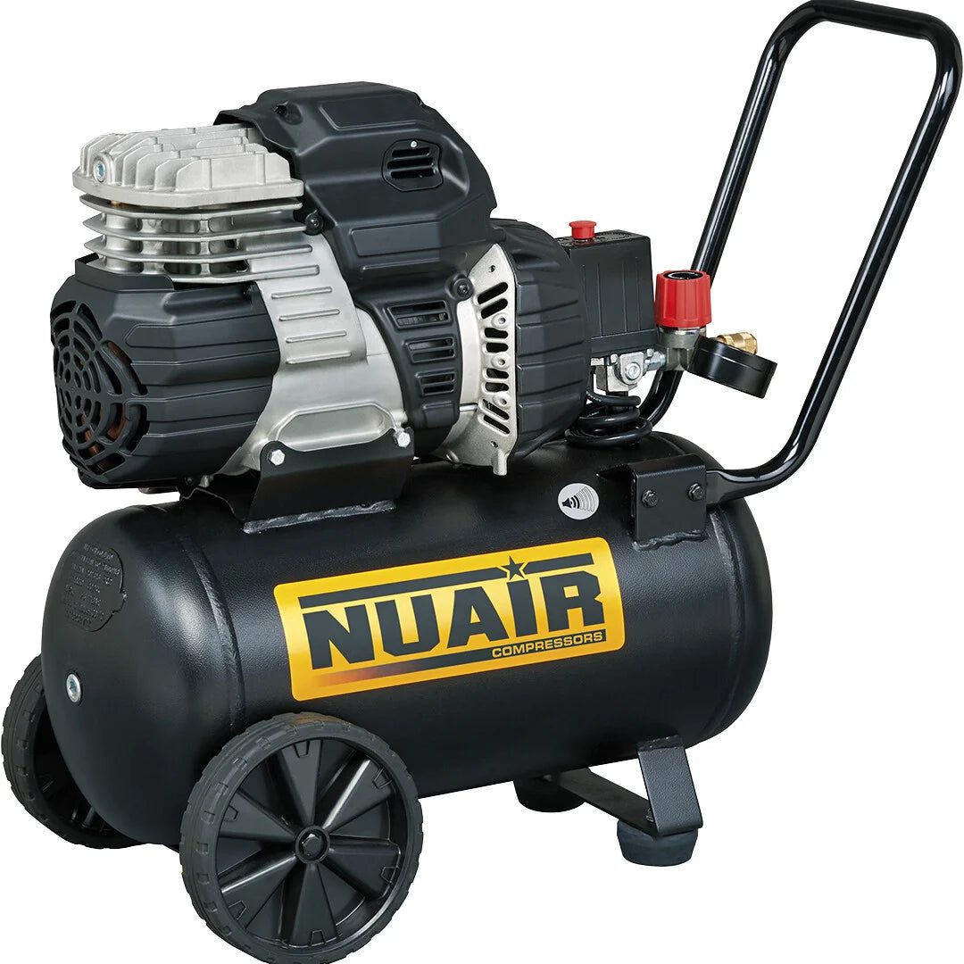 Compresseur débruité sans huile 1,5 CV 24 L 230 Vca — Monophasé