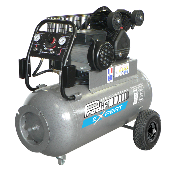 Compresseur 100 Litres 3CV PRODIF — Monophasé