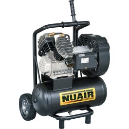 Nuair GVM/24 PCM — compresseur à piston lubrifié 3 CV 24 litres 230 Vca