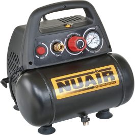 Nuair New Vento — compresseur à piston sans huile 1,5 CV 6 L 230 Vca
