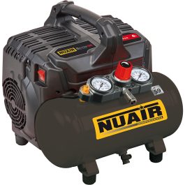 Nuair SILTEK S/6 — compresseur à piston sans huile silencieux 1 CV 6 litres 230 Vca
