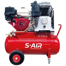 Compresseur thermique Nuair moteur essence STRADE130 13CV 100 L 15b