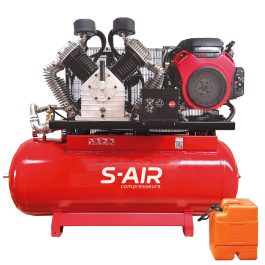 Compresseur thermique Nuair moteur essence STREAM 200 18CV 270 L 14,5b