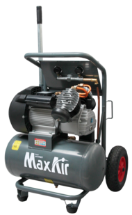 Compresseur Lacmé mobile MAXAIR 20/24 - 20 m³/h monophasé - 24 litres - 10 bars