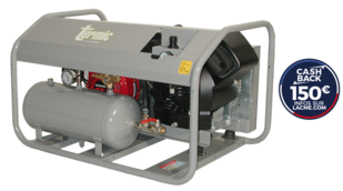 Compresseur Lacmé fixe thermique TERMIC 26/15 - 26 m3/h - 15 Litres - 11 bars - 4,8 CV
