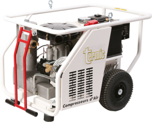 Compresseur Lacmé mobile thermique à vis TERMIC VS48 - 48 m3/h - 6/7 bars - 8,4 CV