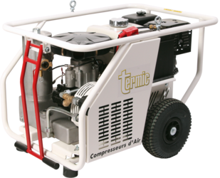 Compresseur Lacmé mobile thermique à vis TERMIC VS72 - 72 m3/h - 7/8 bars - 11,7 CV